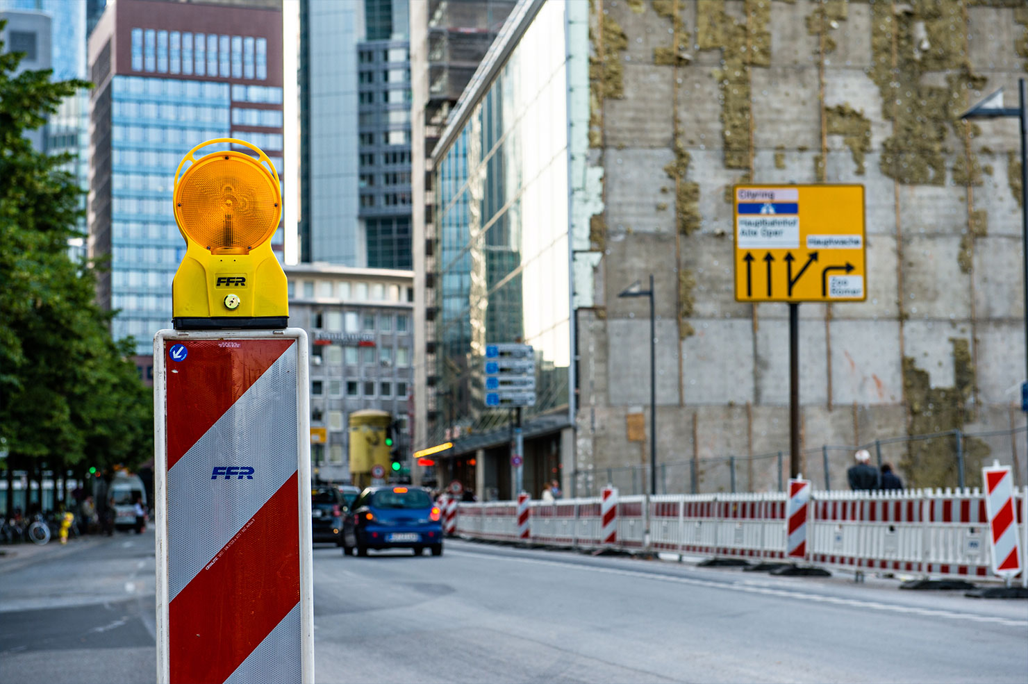 Verkehrssicherung durch die FFR im Rhein-Main Gebiet